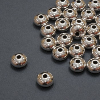 Bead Insert Findings, inner, diameter 1.7 mm ±, diameter 7×4.5 mm ±, packaging 20 g, 25 pcs (±)