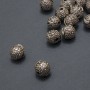 Bead Insert Findings, inner diameter 1.5 mm ±, bead diameter 7 mm ±, packaging 20 g 14 pcs (±)