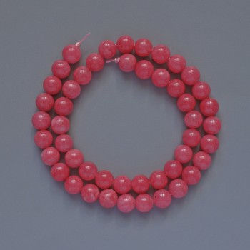 Tourmaline Beads, Smooth Ball, 8mm Diameter on Thread