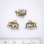 Pendant Elephant 14mm 'Bronze' Pack 20g +/- 22pcs