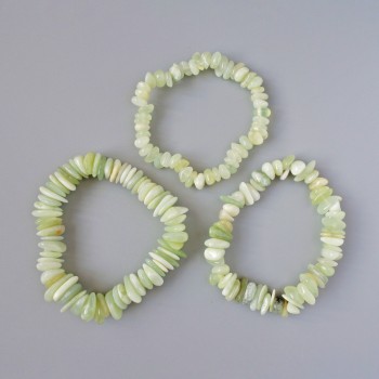 Onyx Faceted Bracelet, Assorted Diameters 8×3 mm to 14×3 mm, Length 18 cm (Stretch)