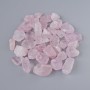 Souvenir natural stone Pink Quartz tumbled stone 17x12 mm ± packaging 100 g