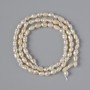 Freshwater Pearl Beads, 3x4 mm, 33 cm on thread