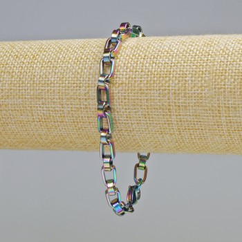 Xuping Bracelet with 'Gasoline' Plating 18K, thickness 6 mm, length 22 cm