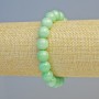 Amazonite Bracelet, natural stone smooth beads, diameter 10mm ± (stretch), length 18cm+
