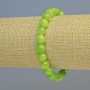 Onyx Bracelet (Synthetic Acrylic) Smooth Beads, 8.5 mm Diameter ± (Stretch), Length 18 cm+