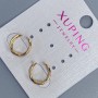 Double Ear Cuff Xuping 18K Gold Plating 11x7 mm +