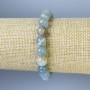 Calcite Bracelet Smooth Beads, 8mm diameter, 18 cm length +/- stretch