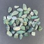 Natural Moss Agate Undrilled Faceted Chips, 9–17×5–9 mm (+/-) (per 100 g +/-)