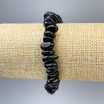 Agate Faceted Bead Bracelet 10×5 mm, 18 cm Stretch