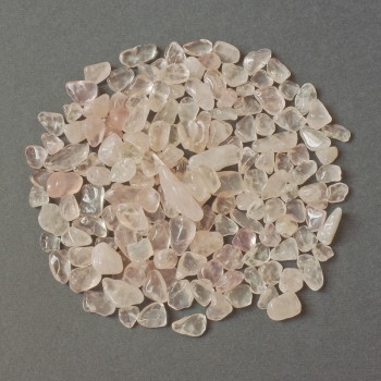 Natural Rose Quartz Faceted Nuggets Undrilled 8-14 x 6-9 mm +/- (per 100 g +/-)