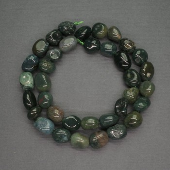 Green Jasper Faceted Rondelle Beads, 9x10 mm ±, 38 cm length