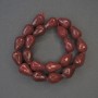 Tourmaline Drop Beads, Diameter 18x13 mm +/- on Thread, Length 38 cm+