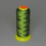 Bobbin findings: Green nylon craft thread, 0.6 mm diameter+