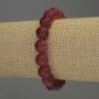 Tourmaline Bracelet with Smooth Beads, 10mm Diameter, 18cm Stretch