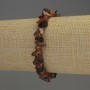 Amber Chip Bracelet 7x4-5 mm, 18 cm long, stretchable