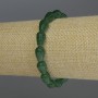 Chrysoprase Teardrop Bracelet, 12x8 mm diameter, 18 cm stretch