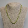 Chrysoprase Faceted Rondelle Necklace, diameter 5-8×6 mm, length 45 cm ± with clasp