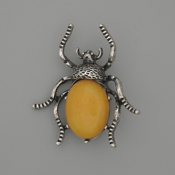 Beetle Brooch Pendant