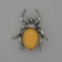 Beetle Brooch Pendant