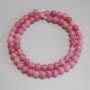Tourmaline Beads, Smooth Round, 6 mm Diameter ± on Thread, 38 cm Length