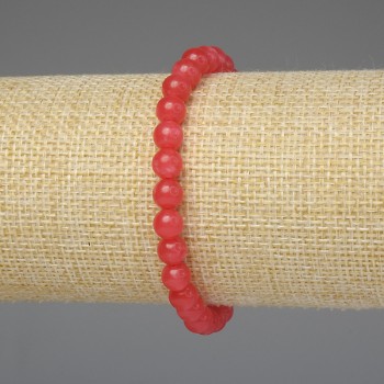 Браслет Турмалін гладка кулька 6мм+-, довжина 18см+- стрейч