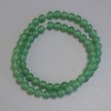 Smooth Jade Beads, Ball Shape, 6.5 mm Diameter, 39 cm Length on Thread