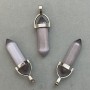 Cat's Eye Pendant Hexagonal Crystal Ball 8x31x41mm+