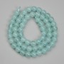 Amazonite Beads, Ball Shape, 6.5 mm Diameter, 38 cm Length on Thread