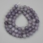 Iolite Beads, Ball-Shaped, 6 mm Diameter, 38 cm Length