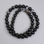 Agate Beads, Smooth Round Balls, 8 mm Diameter, 38 cm Length on Thread