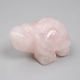 Pink Quartz Turtle Souvenir Statue 50x30x25mm+