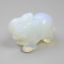 Moonstone Elephant Souvenir Statue 55x35x26mm+