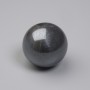 Hematite gemstone souvenir sphere, diameter 25 mm+