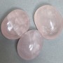 Pink Quartz Tumbled Natural Stone ~40x30 mm +/- assorted sizes, 124 g (natural imperfections)