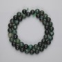Emerald Beads Smooth Round 8.5 mm on Thread