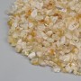 Citrine natural stone chip, undrilled, diameter 5–15 × 4–6 mm ± (assorted sizes) (Price per 100 g)