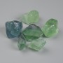 Polished natural fluorite stone, 20-40×14-25×10-20 mm ± (assorted sizes) (Price per 100 g)