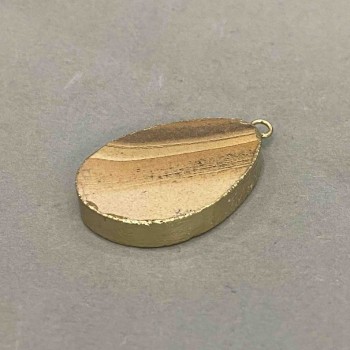 Landscape Jasper Cut Pendant 4.5×3.3 cm