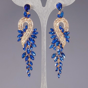Crystal Earrings 'Lustre' 'Chandeliers' 'Groni'
