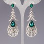 Crystal Earrings with Crystals 'Chandeliers' 'Chandeliers' 'Magnificent Era'
