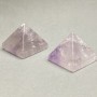 Amethyst Natural Stone Pyramid souvenir (±), height 25mm, length 30mm