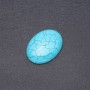 Cabochon Stone 'Turquoise' (Pressed) 38x28 mm