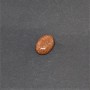 Cabochon of natural stone Aventurine 'Golden Sand' (pressed) 20x15mm