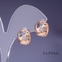 Xuping Earrings 13mm '18K Gold Plating'
