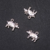 Pig Pendant Findings, 20x16 mm, packaging 20 g ± 8 pcs