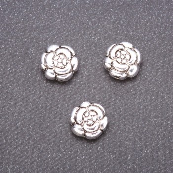 Bead insert finding d11x5 mm, inner diameter in-1, 4 mm finish. 20 g +/- 10 pcs