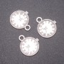 Pendant hardware Watches, diameter 15×9 mm, diameter in, 5 mm finish, 20 g ± 17 pcs