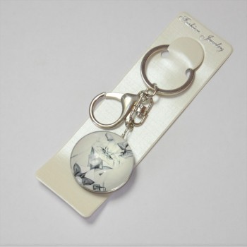 Keychain, diameter 3.5 cm, length 9 cm