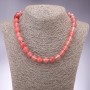 Chalcedony Necklace - Smooth Bead, 12 mm Diameter, 45 cm Length